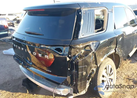 2024 Nissan Pathfinder S 4Wd из США, поврежденный, VIN 5N1DR3AC4RC254481